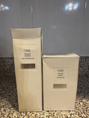 Oribe Silverati Shampoo & Conditioner Set - Cream and Silver Trim